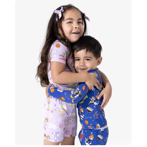 Matching Space Jam PJ's for Kara