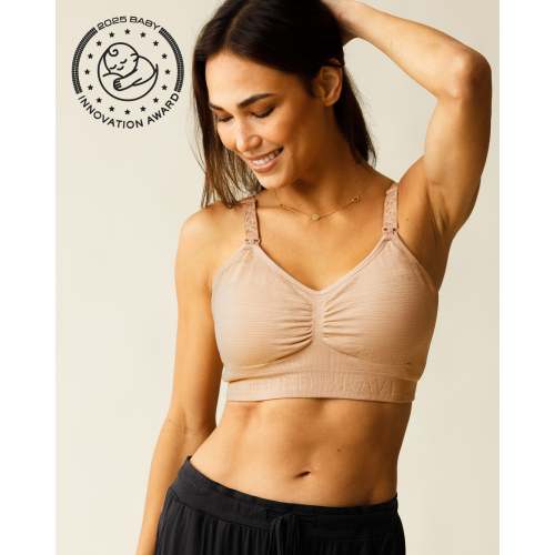 Sublime® Hands-Free Pumping & Nursing Bra | Beige – Kindred Bravely