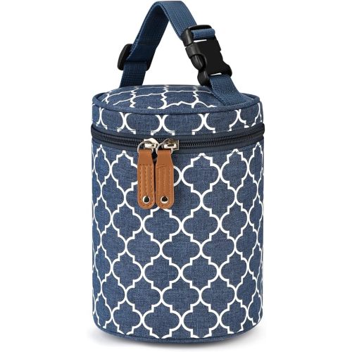 Accmor Breastmilk Cooler Bag, Insulated Baby Bottle Cooler Tote Bags, Baby Bottle Warmer Cooler Bag, Baby Bottle Bag Great for Nursing Mom Daycare