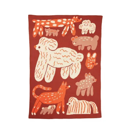 Baby Blanket | Bow Wow by Maja Safstrom – Biquette