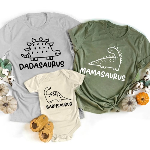 Dinosaurs Mom&Me Shirt