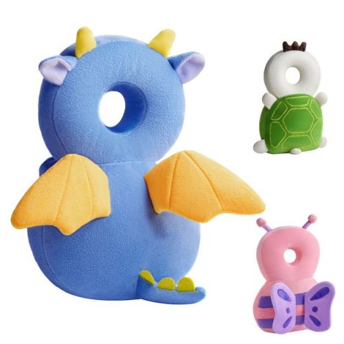 BabyBond Toddle Baby Head Protection Cushion Backpack Wear, Flying Dragon