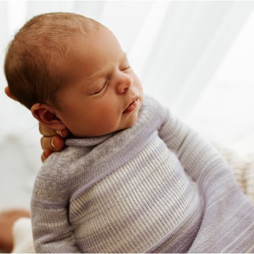Lavender Swaddle Sleep Sack - Small ( 6-12 pounds)
