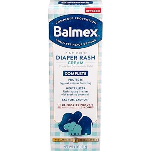 Balmex Complete Protection Diaper Rash Cream - 4 oz