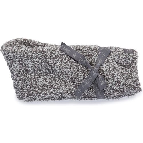 Barefoot Dreams Women's CozyChic Heathered Socks - One Size - Oyster/White