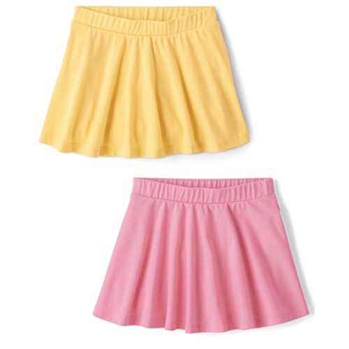 The Children's Place Baby Girls' and Toddler Elastic Waistband Skort