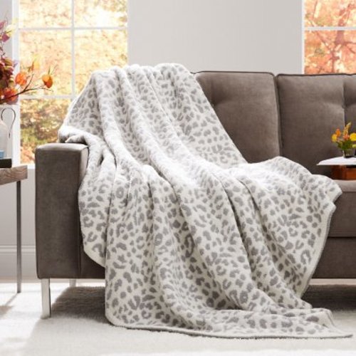 Member's Mark Animal Print Cozy Knit Throw (Assorted Colors) - Sam's Club