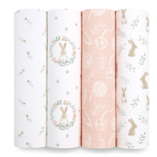 Bunny Swaddle 4-pack