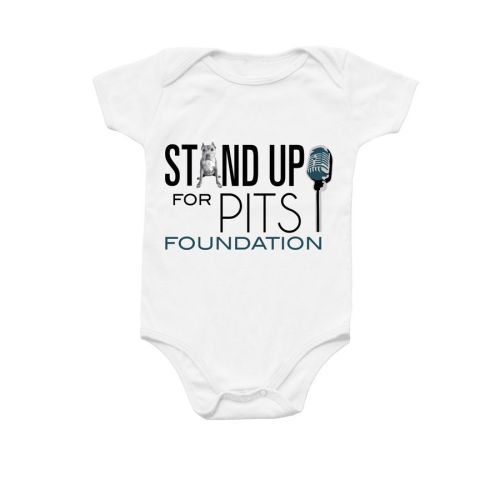 Stand Up For Pits Foundation onesie | Bonfire