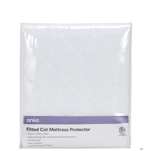 Fitted Cot Mattress Protector