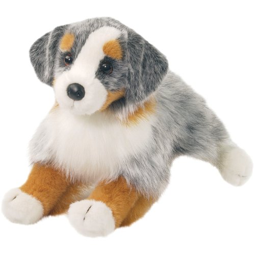 Douglas Cuddle Sinclair Australian Shelherd Dog #2019 Plush Stuffed Animal Toy