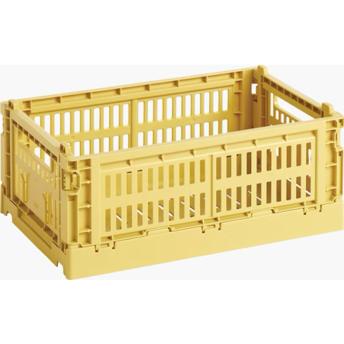 Hay Crate - Small, Dusty Yellow