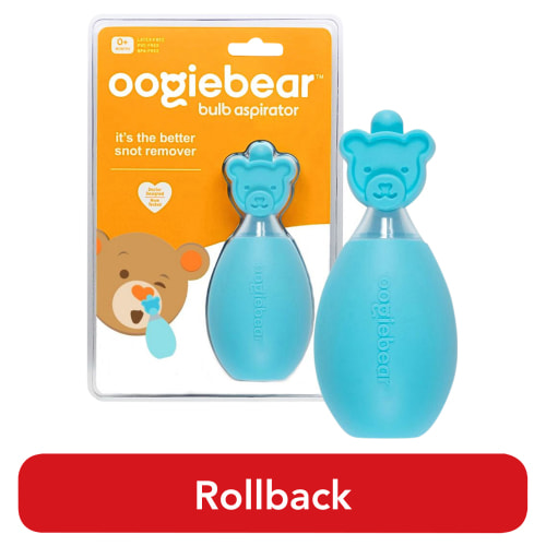Oogiebear Nose Bulb Aspirator for Newborns - BPA Free & Latex Free
