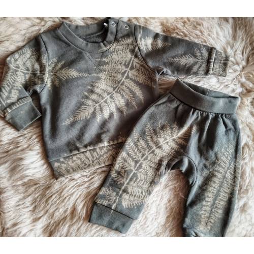 Baby to Toddler Fern co-ord/Beby Fern set/ Toddler Fern set/ Pixie Baby set/Pixie Toddler set/ Sustainable Baby/ Sustainable Toddler/