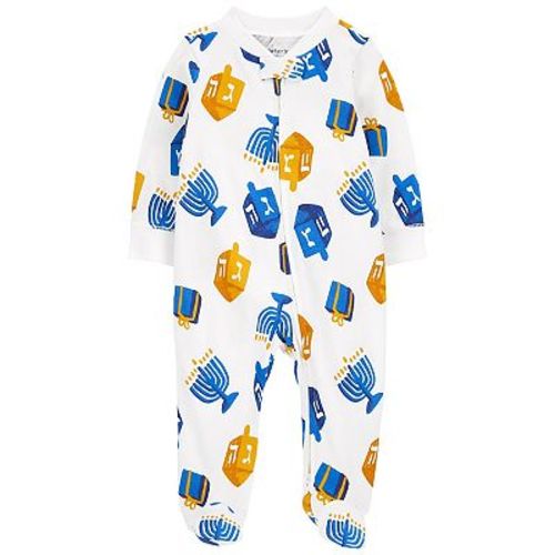 Baby Carter's Hanukkah 2-Way Zip Cotton Sleep & Play
