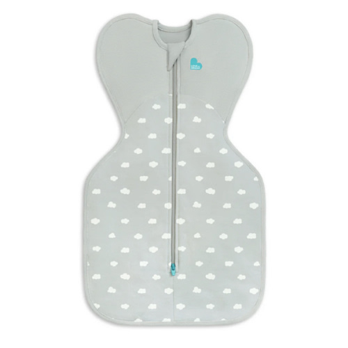 Swaddle Up™ 1.5 TOG Cotton Light Olive Mini Cloud