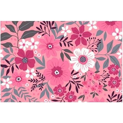 Disposable Placemats for Baby, Toddler and Kids, 40 Pack, Restaurant Stick-on Table Mats, 12x18, BPA Free, Beautiful Design