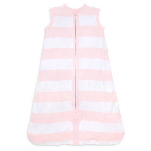 Burt's Bees Baby® Beekeeper™ Wearable Blanket Organic Cotton - Rugby Stripes - Pink
