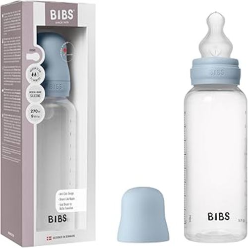 BIBS Baby Bottle 9 oz / Baby Blue