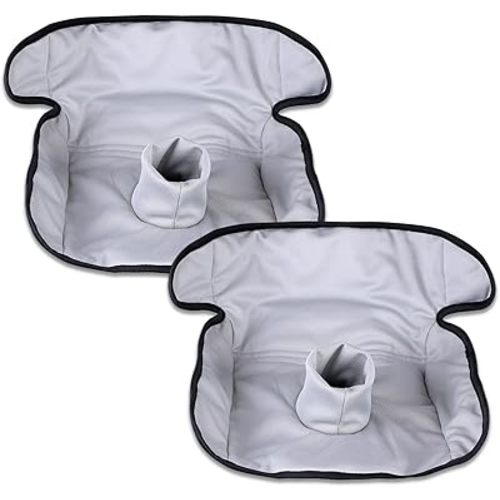 Piddle Pads, Multi-use and Leak Free Lines for Baby Stroller, High Chair & Car Seat, Waterproof Toilet Training Seat Covers for Toddles (Gray,2packs)