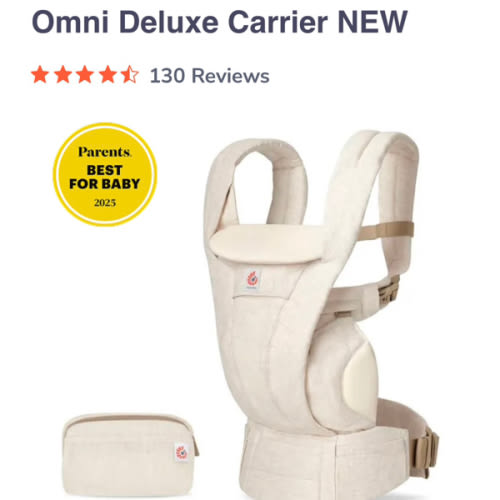Shop Omni Deluxe Baby Carrier - NEW CARRIER | Ergobaby