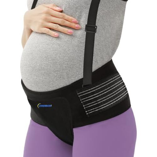 Pelvic Support Belt for Pregnancy & Postpartum - Adjustable Maternity Belt for Pelvic Pain Relief, Pelvic Floor Support and Prolapse Comfort Vulvar Varicosities Support - Professional Design with Maximum Support