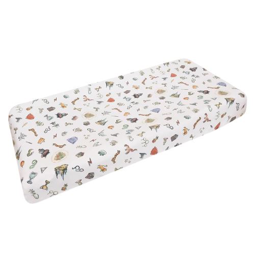 Copper Pearl Premium Knit Changing Pad Cover : Soft, Stylish, and Universal Fit for All Standard Diaper Changing Pads, Trendy Design Changing Pad Covers, Wizarding World™