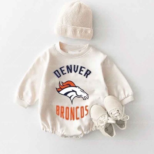 Baby Denver Broncos Game Day Romper and Adult Sweatshirt