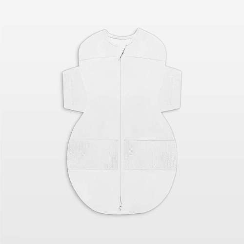 Happiest Baby SNOO Small White Organic Cotton Baby Sleep Sack