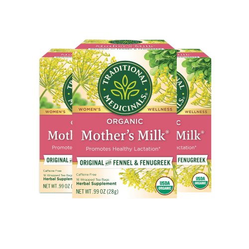 Traditional Medicinals Mother's Milk Women's Tea Organic, 16 CT (Pack of 3)