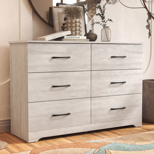 Wade Logan® Arkia 6 Drawer 47'' W Dresser & Reviews | Wayfair
