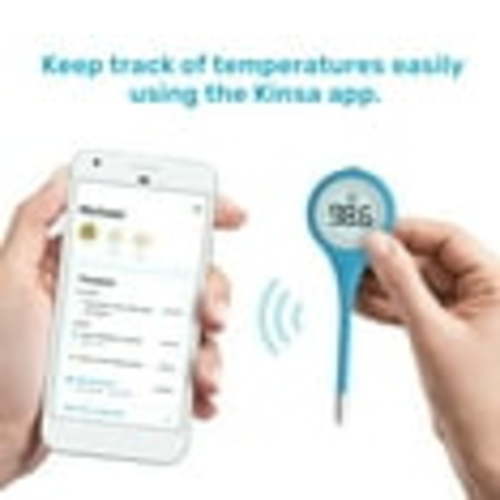 Kinsa Quick Care Smart Oral Thermometer for Adult Digital Health & Fever