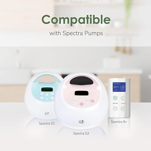 Maymom Pump Parts Compatible with Spectra S1 S2 9 Plus Breastpump Replace Backflow Protector Membrane Duckbill Valve Tube Not Original Spectra Replacement Pump Parts