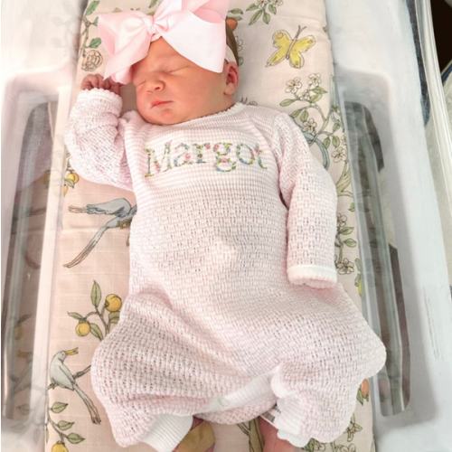 Paty PINK Knit Romper with Key-Hole Back – Stitchin' Pretty