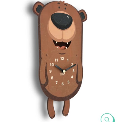 Lucy the Bear Pendulum Clock