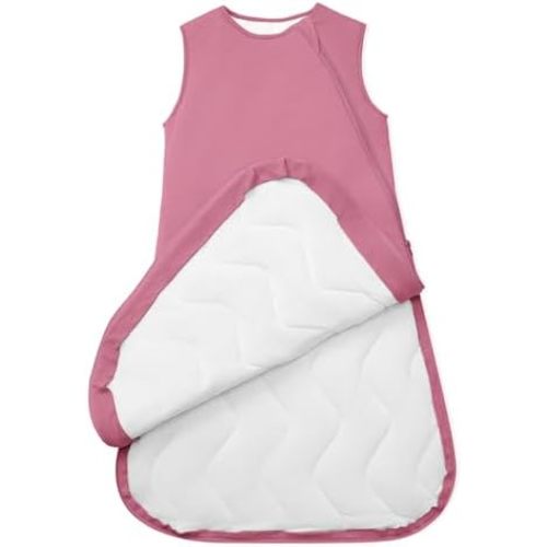 Quilted Supersoft Sleep Sack, 2.5 TOG Premium Bamboo Viscose Warm Baby Sleeping Bag, Thick Babies Wearable Blanket