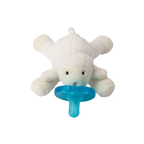 WubbaNub™ Plush Pacifier Toy, White
