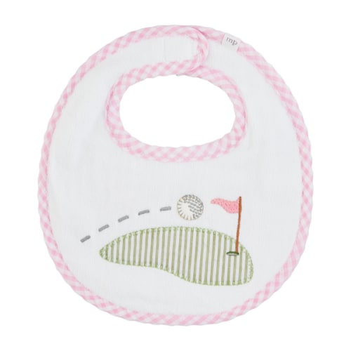 Golf Flag Applique Terry Bib