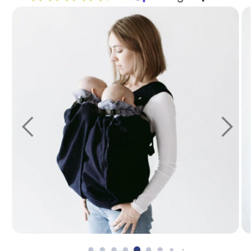 The Weego TWIN Baby Carrier