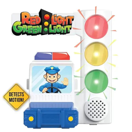Move2Play, Red Light Green Light Game with Motion Sensing | Family Fun & Birthday Party Games | Gift for Kids, Preschool, & Toddlers Ages 2, 3, 4, 5, 6, 7+ Year Olds | Travel, Indoor, Outdoor
