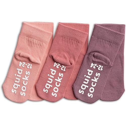 squid socks Viscose from Bamboo Socks | 0-6M, 6-12M, 12-24M, & 2T-3T | Socks that Stay On | As Seen on Shark Tank | Cami
