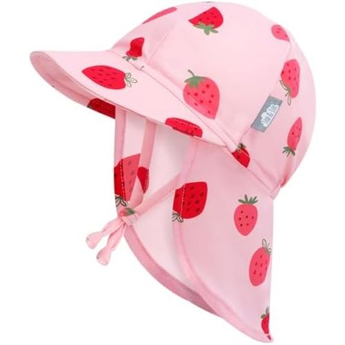 JAN & JUL Baby Sun-Hat with Neck Flap for Swimming