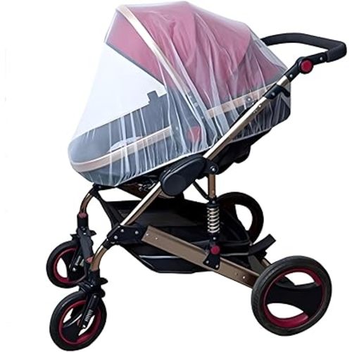 Enovoe Mosquito Net for Stroller, Bassinet, Cradle - Blue Baby Mosquito Net Cover for Playards, Pack N Plays, Mini Crib