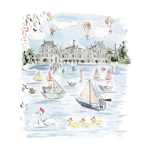 Luxembourg Gardens Print