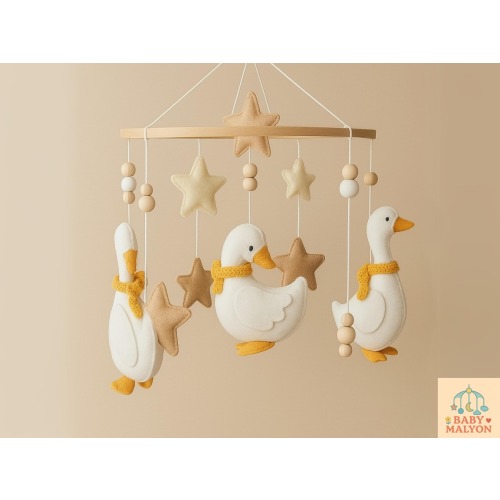 Baby Duck Mobile