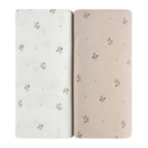 Ivory/Sage Floral Bassinet Sheet Set – Ely's & Co.