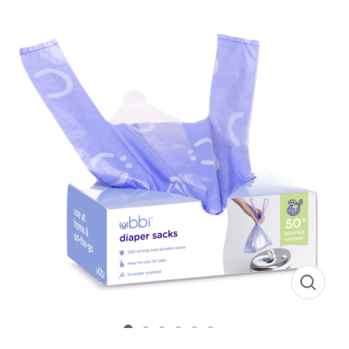 Ubbi diaper sacks - 200 ct