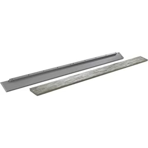 DaVinci Hidden Hardware Twin/Full-Size Bed Conversion Kit (M5789) in Cottage Grey