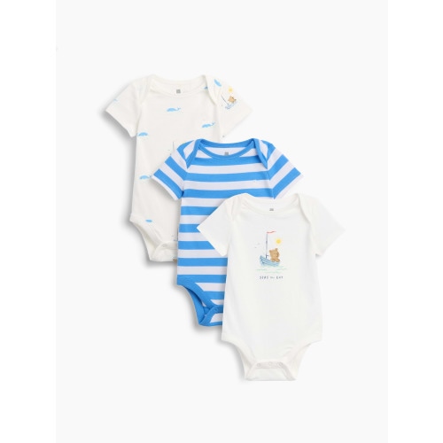 Baby First Favorites Organic Cotton Bodysuit (3-Pack)