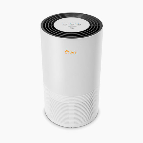 Crane Premium True HEPA Tower Air Purifier - White